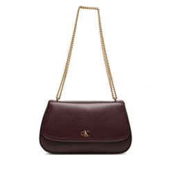 Torebka Calvin Klein. Czerwone torebki do ręki damskie Calvin Klein, bez wzorów, wizytowe, bez dodatków. Za 459.99 zł.