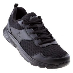 Trampki Męskie Derun. Czarne trampki męskie MARTES ESSENTIALS, bez wzorów, z koronki, klasyczne, bez zapięcia. Za 138.99 zł.