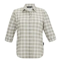 Bluzka damska Regatta Keralin. Brązowe bluzki damskie Regatta, bez wzorów, eleganckie, bez kołnierzyka, bez ramiączek. Za 229.99 zł.