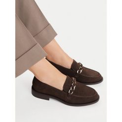 Loafersy JENNY. Brązowe mokasyny damskie Jenny. Za 129.99 zł.