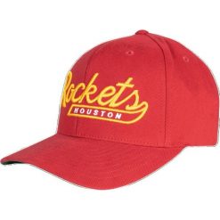 Czapka Houston Rockets vintage tailscript 110. Czerwone czapki i kapelusze męskie Mitchell & Ness, bez wzorów, sportowe. Za 198.50 zł.