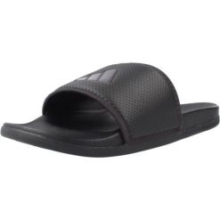 Sandały ADIDAS ADILETTE COMFORT Czarny. Czarne klapki damskie Adidas, bez wzorów, z syntetyku, bez obcasa, bez zapięcia. Za 195.85 zł.