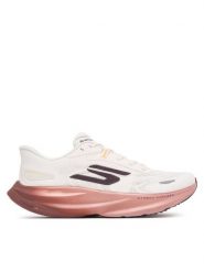 Skechers Buty do biegania Aero Spark 172200/OFWM Biały. Białe obuwie sportowe damskie Skechers, bez wzorów, z materiału, do biegania. Za 539.99 zł.