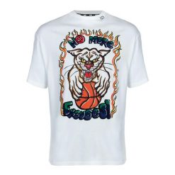 Koszulka męska PUMA Getting Crafty Gender Neutral. Białe buty sportowe męskie Puma, l, bez wzorów, bez kołnierzyka, bez ramiączek, na fitness i siłownię. Za 129.99 zł.