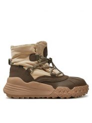 Timberland Trzewiki TB0A29KBEIT1 Beżowy. Brązowe botki damskie Timberland, ze skóry, bez obcasa, na płaskiej podeszwie, bez zapięcia. Za 589.99 zł.