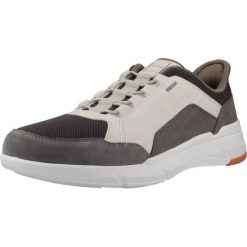 Buty GEOX U VITTOUR PLUS Szary. Szare trekkingi męskie Geox, trekkingowe. Za 385.99 zł.