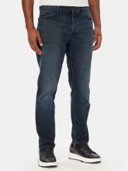 HUGO Jeansy HUGO 634 50561474 Granatowy Tapered Fit. Niebieskie jeansy męskie Hugo. Za 449.99 zł.