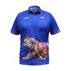 Alea Koszulka Polo Davis Cup 2012 Final Radek Stepanek Niebieski L. Niebieskie t-shirty i topy dla dziewczynek Alea. Za 169.00 zł.