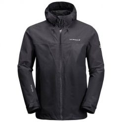 Kurtka uniwersalna męska Jack Wolfskin Dna Rhapsody. Czarne kurtki męskie Jack Wolfskin, m, bez wzorów, z syntetyku, trekkingowe. Za 906.00 zł.