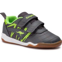 Buty KANGAROOS - Court Comb V 18332 000 2014 Steel Grey/Lime. Półbuty chłopięce KangaRoos. W wyprzedaży za 109.00 zł.