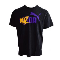 Koszulka PUMA x Kuzma T-shirt - 589312-03. Czarne koszulki sportowe męskie Puma, bez wzorów, sportowe, bez kołnierzyka. Za 123.97 zł.