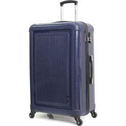 Walizka "Pretoria" w kolorze granatowym - 50 x 34 x 23 cm. Walizki damskie BlueStar, z tworzywa sztucznego. W wyprzedaży za 152.95 zł.