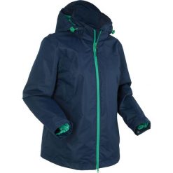 Kurtka funkcyjna outdoorowa 3 w 1 bonprix ciemnoniebiesko-szmaragdowy. Kurtki damskie marki SOLOGNAC. Za 124.99 zł.