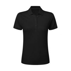 Damska Koszulka Polo Signature Stretch Bez Metki. Czarne koszulki sportowe damskie SG, xs, bez wzorów, bez kołnierzyka, bez ramiączek. Za 82.99 zł.