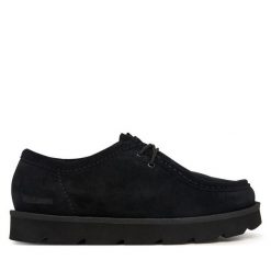 Półbuty Clarks. Czarne półbuty na co dzień męskie Clarks, bez zapięcia. Za 479.99 zł.