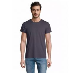 T-shirt z dżerseju Sol's Pioneer. Szare t-shirty męskie SOL'S, m, bez wzorów, z dżerseju, bez kołnierzyka. Za 55.65 zł.
