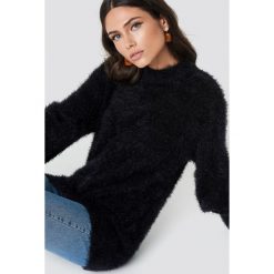 Rut&Circle Sweter z bufiastym rękawem Ferdone - Black. Swetry damskie marki Rut&Circle. W wyprzedaży za 97.17 zł.