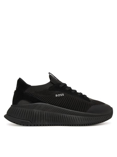 BOSS Sneakersy J53173 S Czarny. Czarne buty sportowe chłopięce Boss, bez wzorów, bez zapięcia. Za 769.99 zł.