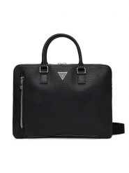 Guess Torba na laptopa HMTOGR P5247 Czarny. Czarne torby na laptopa damskie Guess, z aplikacjami, ze skóry. Za 339.99 zł.