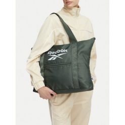 Torebka Reebok. Zielone torebki do ręki damskie Reebok, bez wzorów, bez dodatków. Za 79.99 zł.