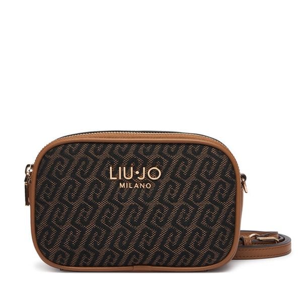 Torebka Liu Jo. Brązowe listonoszki damskie Liu Jo, bez wzorów, bez dodatków. Za 429.99 zł.