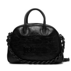Torebka Just Cavalli. Czarne torebki do ręki damskie Just Cavalli, bez wzorów, klasyczne, bez dodatków. Za 789.99 zł.