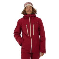 Kurtka narciarska Protest Timothy. Czerwone kurtki snowboardowe męskie Protest, m, bez wzorów, bez kaptura, narciarskie. Za 885.50 zł.