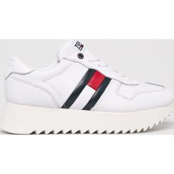 Tommy Jeans - Buty. Szare obuwie sportowe damskie Tommy Jeans, z jeansu. Za 399.90 zł.