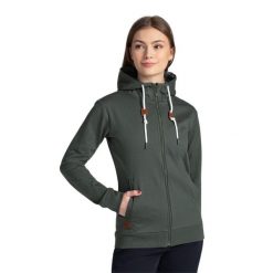 Bluza damska Kilpi Bery. Zielone bluzy damskie Kilpi, xs, bez wzorów, bez kaptura. Za 189.67 zł.