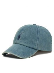 Polo Ralph Lauren Czapka z daszkiem 710A13284001 Niebieski. Niebieskie czapki i kapelusze damskie Polo Ralph Lauren, bez wzorów, z bawełny. Za 329.99 zł.