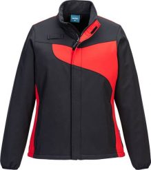 Portwest PW278 - Damska kurtka softshell PW2 (2L) - czarny-czerwony 2XL. Czarne kurtki damskie Portwest, l, bez wzorów, z softshellu, bez kaptura. Za 156.23 zł.