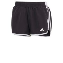 Marathon 20 Running Shorts. Białe szorty sportowe damskie Adidas, s, bez wzorów, z materiału, sportowe, do biegania. Za 119.99 zł.