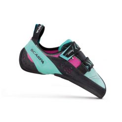 Buty wspinaczkowe damskie Scarpa Vapor V. Czarne obuwie sportowe damskie Scarpa, bez wzorów, wspinaczkowe. Za 559.99 zł.