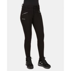 Damskie spodnie softshellowe KILPI MAURA-W. Czarne spodnie materiałowe damskie Kilpi, m, bez wzorów. Za 545.99 zł.