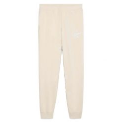 Spodnie Dresowe Puma Ess Script Fl G Dzieci. Białe spodnie sportowe dla dziewczynek Puma, bez wzorów, z dresówki. Za 109.99 zł.