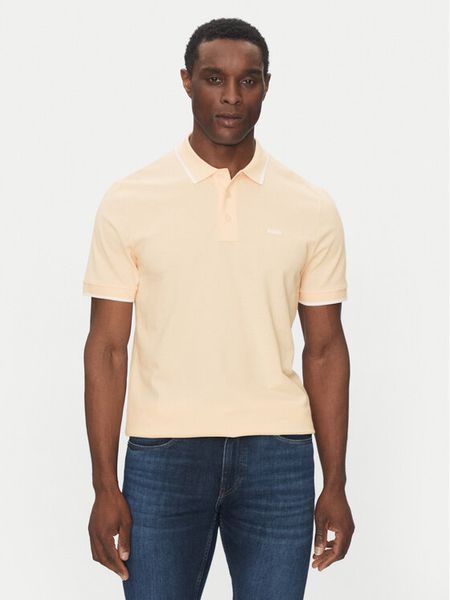 BOSS Polo Parlay 190 50494697 Écru Regular Fit. Koszulki polo męskie Boss, m, bez wzorów, z bawełny, bez ramiączek. Za 339.99 zł.