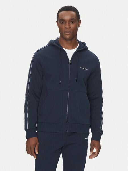 Michael Kors Bluza CT4524K5MF Granatowy Regular Fit. Niebieskie bluzy męskie Michael Kors, l, bez wzorów, z bawełny, bez kaptura. Za 569.99 zł.