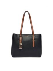 Nine West Torebka C-MICHIGAN-LDA8265 Czarny. Czarne torebki do ręki damskie Nine West, bez wzorów, z materiału, bez dodatków. Za 289.99 zł.