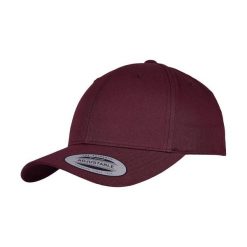 Klasyczna Czapka Snapback Z Zakrzywionym Daszkiem. Brązowe czapki i kapelusze damskie FLEXFIT, bez wzorów, klasyczne. Za 84.99 zł.