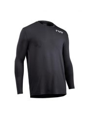 Koszulka rowerowa mtb gravel NORTHWAVE Xtrail Jersey LS czarny. Czarne koszulki sportowe męskie Northwave, na lato, l, bez wzorów, z jersey, bez kołnierzyka, bez ramiączek, do biegania. Za 229.99 zł.