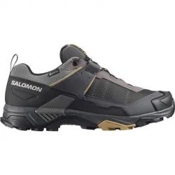 Buty trekkingowe męskie Salomon X Ultra 5 Wide GTX. Czarne trekkingi męskie Salomon, trekkingowe, gore-tex. Za 962.00 zł.