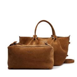 Torebka Weekend Max Mara. Brązowe torebki do ręki damskie Weekend Max Mara, bez wzorów, klasyczne, bez dodatków. Za 2,479.00 zł.