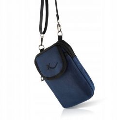 Granatowa saszetka męska na ramię z cordury SP-03-DB. Saszetki męskie NoName. Za 73.48 zł.