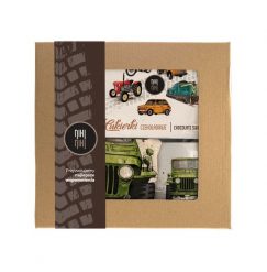 Willys — paczka (Zawartość paczki: bluza - torba - kubek - słodycze; Rozmiar koszulki / bluzy: 7 - 8 lat; Kolor koszulki / bluzy: szary; Rodzaj nadruk. Szare torby i plecaki dziecięce nikiniki, z bawełny. Za 209.00 zł.