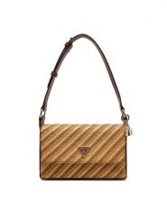 Guess Torebka HWWG92 10190 Beżowy. Brązowe torebki do ręki damskie Guess, z aplikacjami, ze skóry, bez dodatków. Za 329.99 zł.