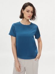 Weekend Max Mara Bluzka Torres 2415941061 Niebieski Regular Fit. Niebieskie bluzki damskie Weekend Max Mara, xs, bez wzorów, z syntetyku, bez kołnierzyka, bez ramiączek. Za 599.99 zł.