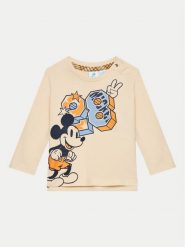 Original Marines Bluzka DEAV0632NM Beżowy Regular Fit. Brązowe t-shirty dla chłopców Original Marines, bez wzorów, z bawełny, bez ramiączek. Za 49.99 zł.