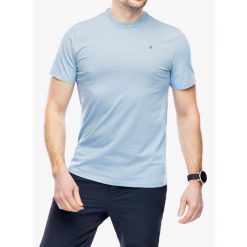 Koszulka bawełniana męska Royal Robbins RR Graphic S/S. Niebieskie koszulki sportowe męskie ROYAL ROBBINS, m, bez wzorów, z bawełny, bez kołnierzyka, bez ramiączek, trekkingowe. Za 109.99 zł.