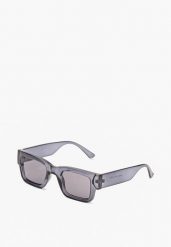 Szare Prostokątne Okulary Przeciwsłoneczne z Filtrem UV Elledenira. Szare okulary przeciwsłoneczne męskie Born2be, prostokątne. Za 29.99 zł.
