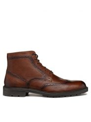 Geox Trzewiki U Walk Pleasure C U46HAB 00064 C6002 Brązowy. Brązowe botki męskie Geox, bez wzorów, ze skóry, bez zapięcia. Za 639.99 zł.